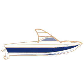 V Hull Runabout _ Ski Tower