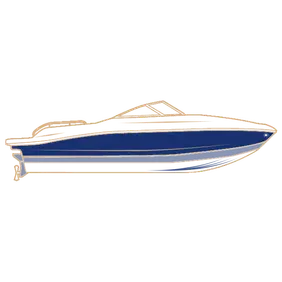 DECK BOAT-Walk Thru Windshield