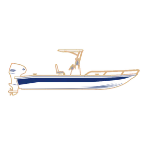 V HULL FISHING-Center Console,T-Top