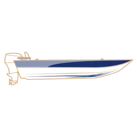 V HULL FISHING -Outboard Motor