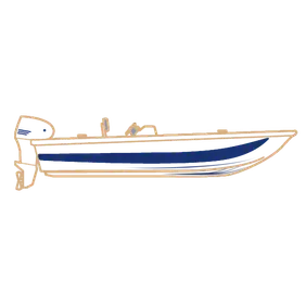 V HULL FISHING -Side Console
